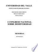 I Congreso Nacional sobre Biodiversidad