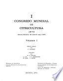 I [i.e. Primer] Congreso Mundial de Citricultura, 1973, Murcia-Valencia, 29 Abril-10 Mayo 1973