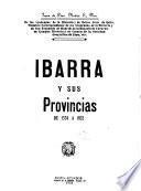 Ibarra y sus provincias de 1534 a 1932