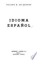 Idioma español