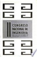 II. Congreso Nacional de Ingeniería, del 4 al 9 de septiembre, 1972, San Salvador, El Salvador, C.A.