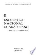 II Encuentro Nacional Guadalupano