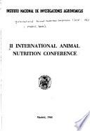 II International Animal Nutrition Conference