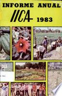 IICA Informe Anual 1983