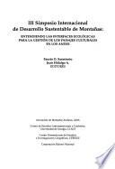 III Simposio Internacional de Desarrollo Sustentable de Montañas