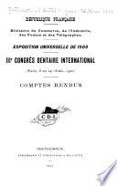IIIe Congres dentaire international
