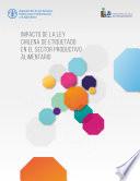 Impacto de la ley chilena de etiquetado en el sector productivo alimentario