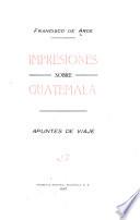 Impresiones sobre Guatemala