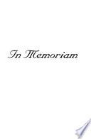 In memoriam