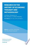 Including a Symposium on New Directions in Sraffa Scholarship
