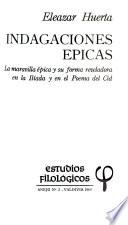 Indagaciones épicas