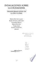 Indagaciones sobre la ciudadanía