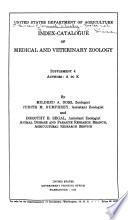 Index-catalogue of Medical and Veterinary Zoology