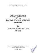 'Index verborum' de la documentación medieval leonesa