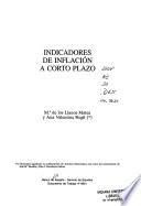 Indicadores de inflación a corto plazo