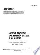 Indice agricola de América Latina y el Caribe