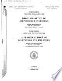 Indice alfabético de ocupaciones e industrias. Puerto Rico censo de población: 1950