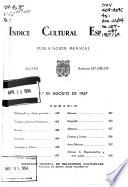Indice cultural español
