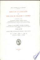 Indice de coleccion de Don Luis de Salazar y Castro...