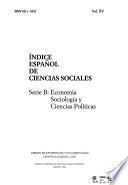 Indice español de ciencias sociales