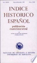 Indice Historico Espanol