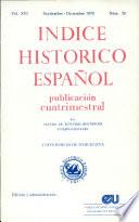 Indice Historico Espanol