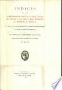 Indices de la Correspondencia Entre la Nunciatura en Espana Y la Santa Sede, Durante El Reinado de Felipii