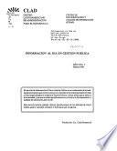 Información al día en gestión pública
