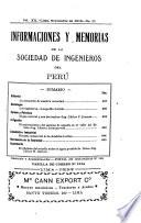 Informaciones y memorias