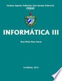 Informática III: guía de estudio