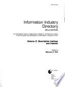 Information Industry Directory