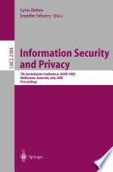 Information Security and Privacy