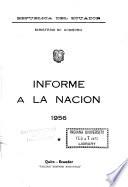 Informe a la nación