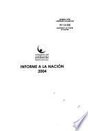 Informe a la nación