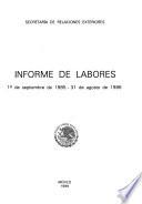 Informe de labores