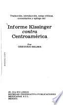 Informe Kissinger contra centroamerica