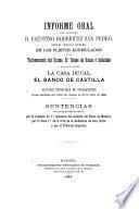 Informe oral del letrado D. Faustino Rodríguez San Pedro, ante el Tribunal Supremo
