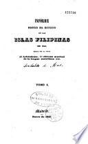 Informe sobre el estado de las islas Filipinas en 1842