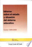 Informe sobre el estado y situación del sistema educativo