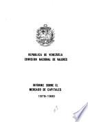 Informe sobre el mercado de capitales