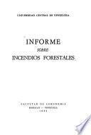 Informe sobre incendios forestales