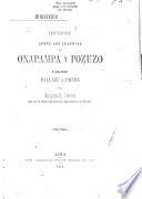 Informe sobre las colonias de Oxapampa y Pozuzo y los rios Palcazu y Pichis