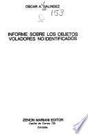 Informe sobre los objetos voladores no identificados