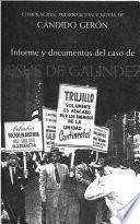 Informe y documentos del caso de Jesús de Galíndez