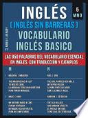 Inglés (Inglés Sin Barreras) Vocabulario Inglés Basico - 5 - MNO