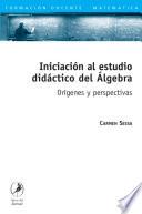 Iniciación al estudio didáctico del álgebra