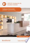 Instalación de mueble modular. MAMR0408