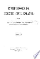 Instituciones de derecho civil español