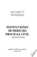 Instituciones de derecho procesal civil