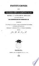 Instituciones del derecho canónico